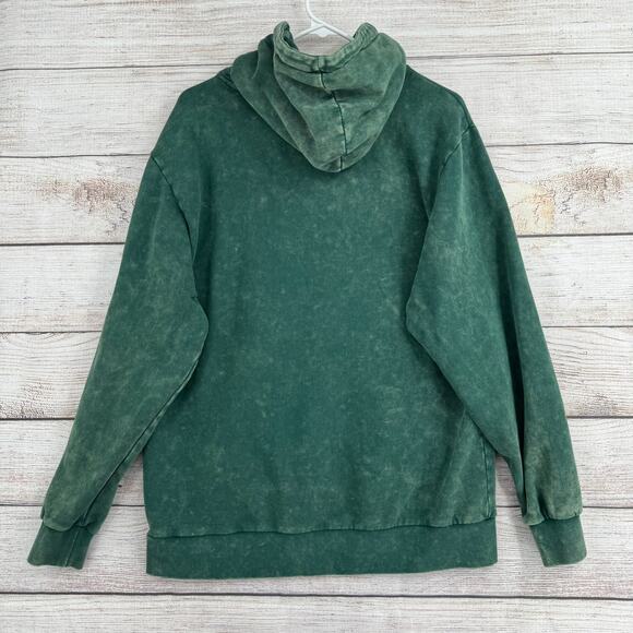 RipNDip Washed Hoodie Sweatshirt Adult Medium Green Embroidered - Picture 2 of 10